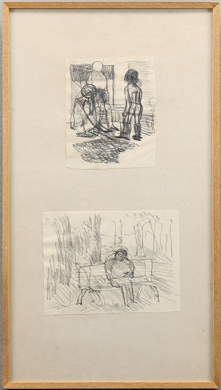 STAFFAN HALLSTRÖM. Figure Scenes.