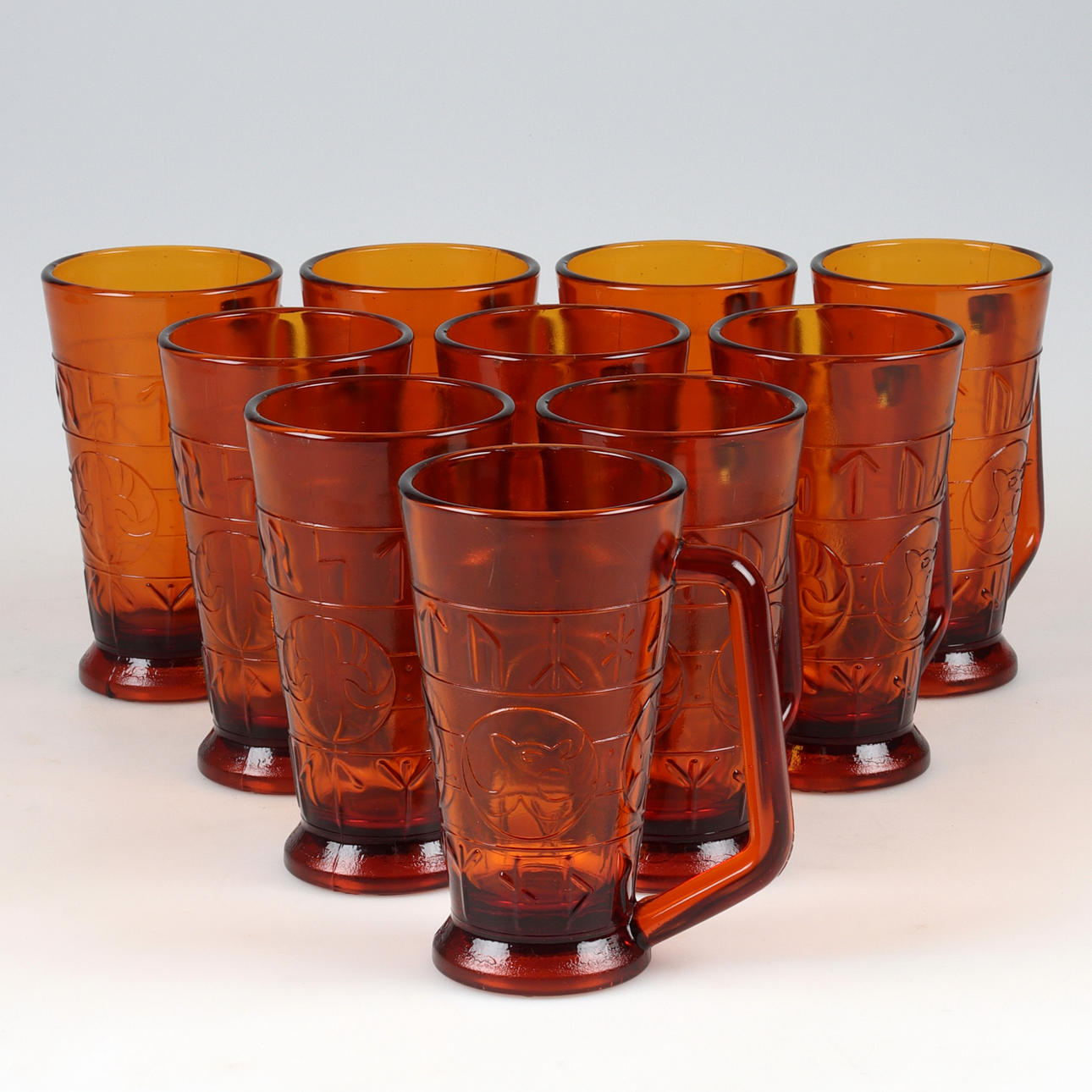 VIKTOR BERNDT. Ölglas, "Viking", glas, Flygsfors.