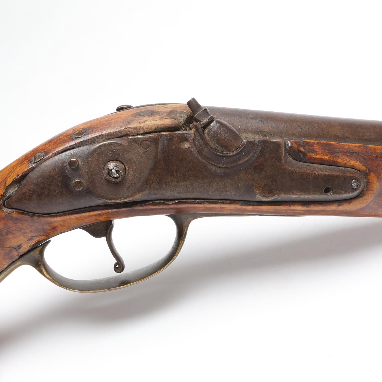 A pistol, clasp, 19th century.