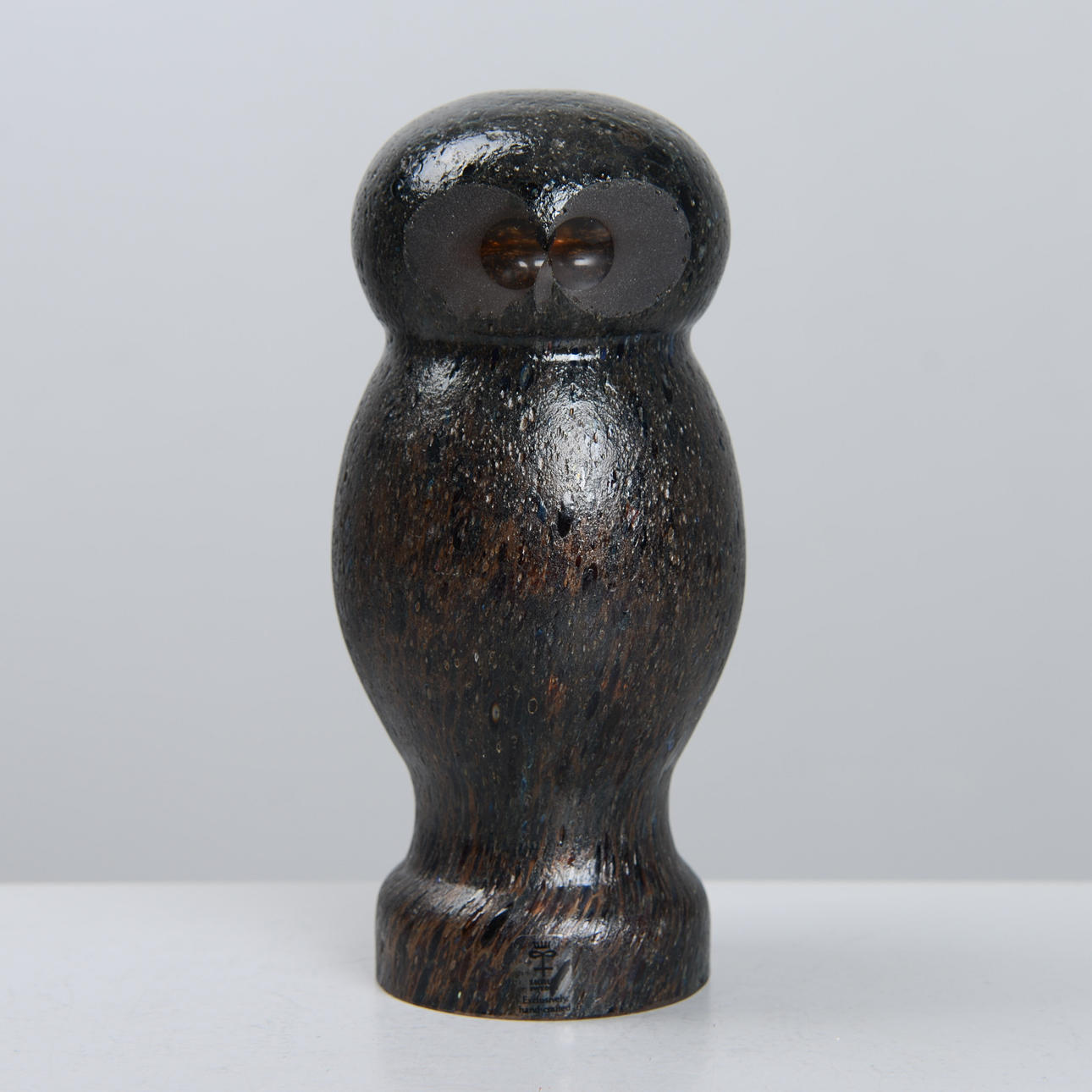 MONICA BACKSTRÖM. Table lamp, glass, Skruf.