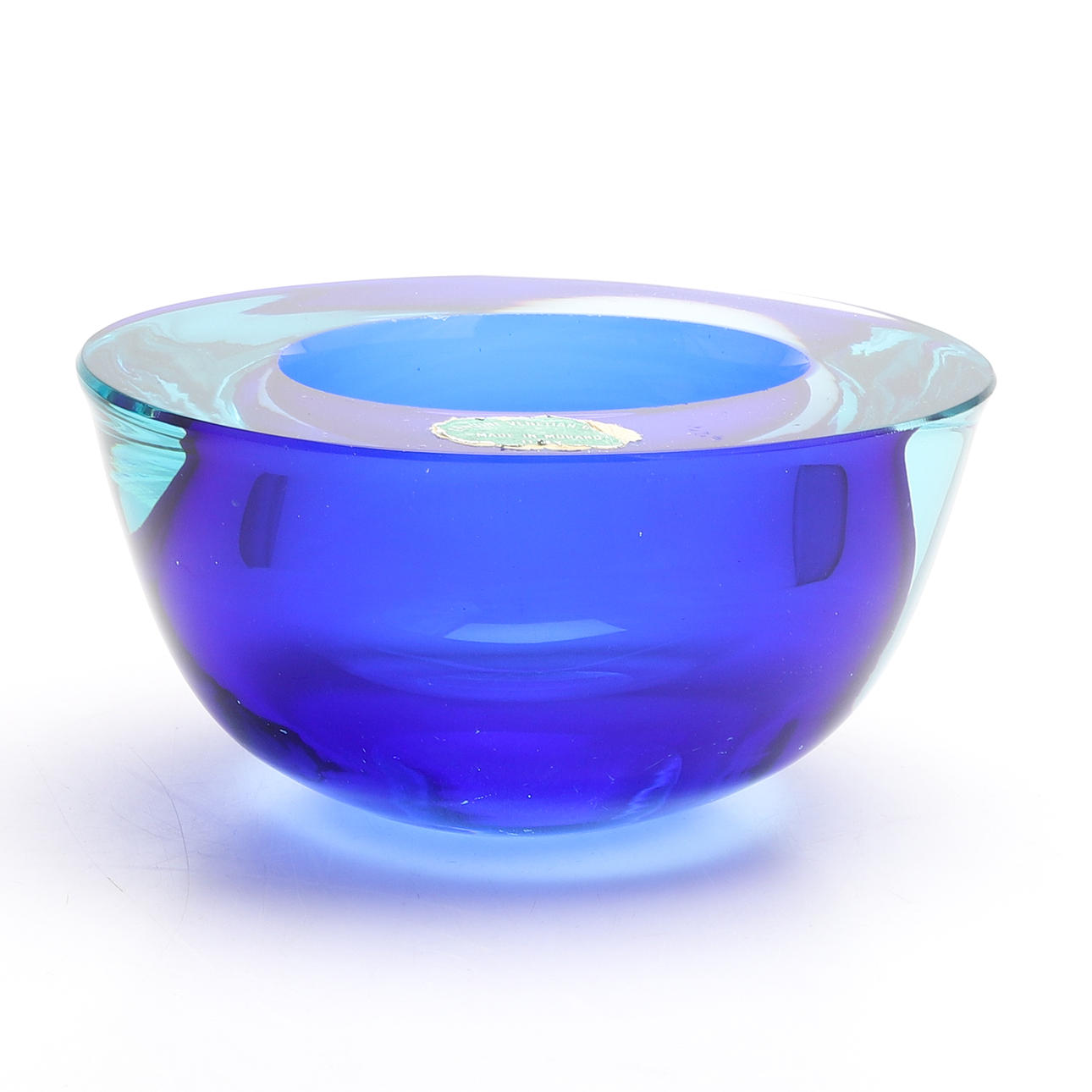 SKÅL, glas, Murano, Italien.