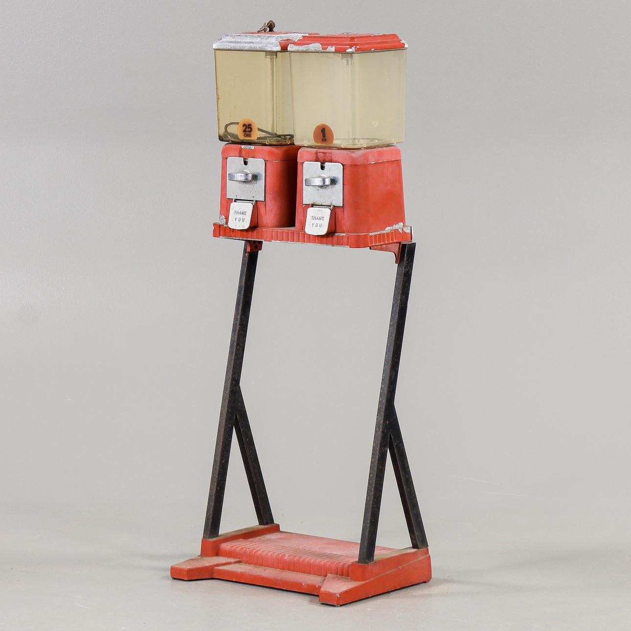 A candy/toy vending machine Brabo, Belgium, 1960s.