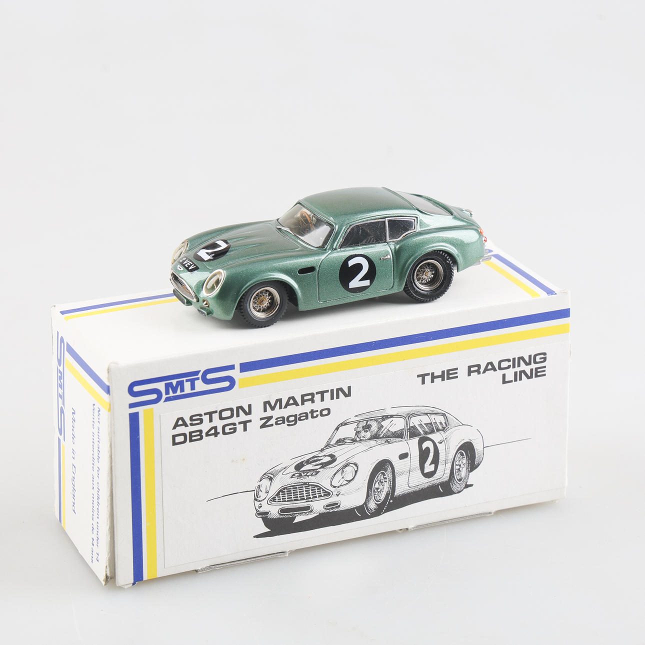 MODEL CAR, Aston Martin DB4 GT Zagato.