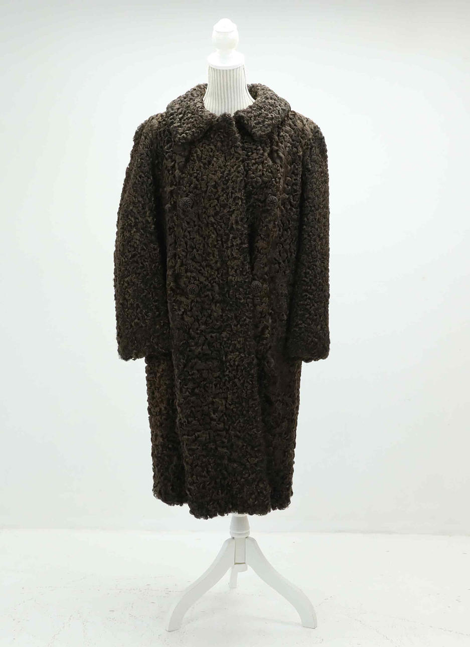 PÄLSKAPPA, persian, brun, 1900-tal.