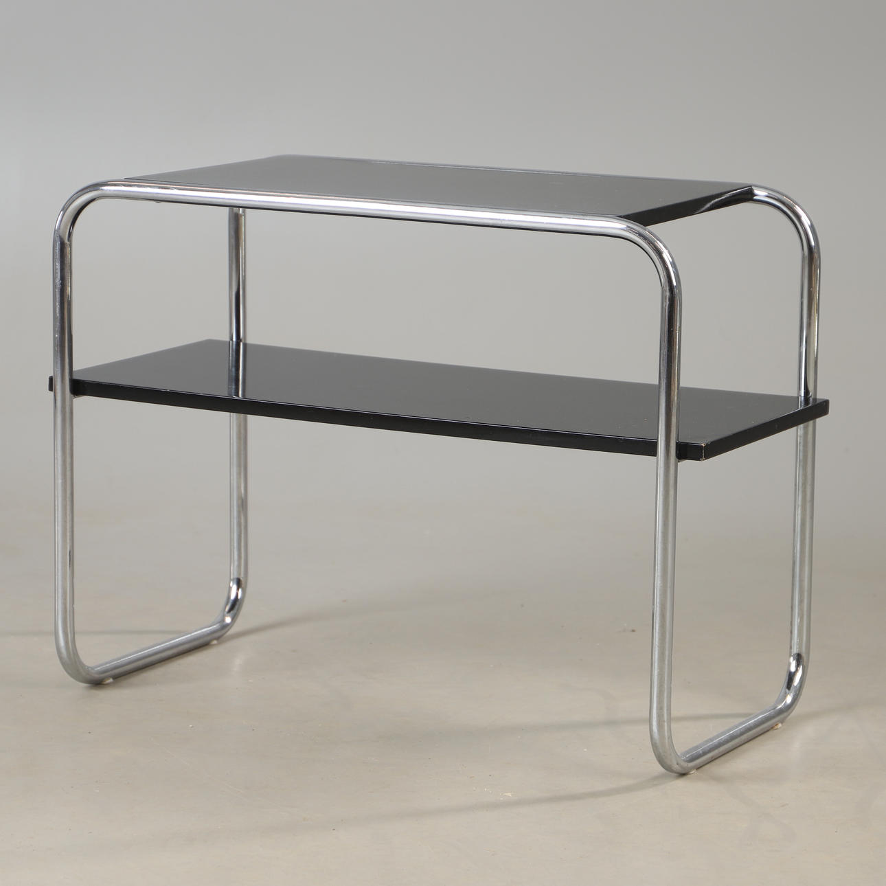 A funky side table, probably Curla Company, Stockholm, mid 20th century.