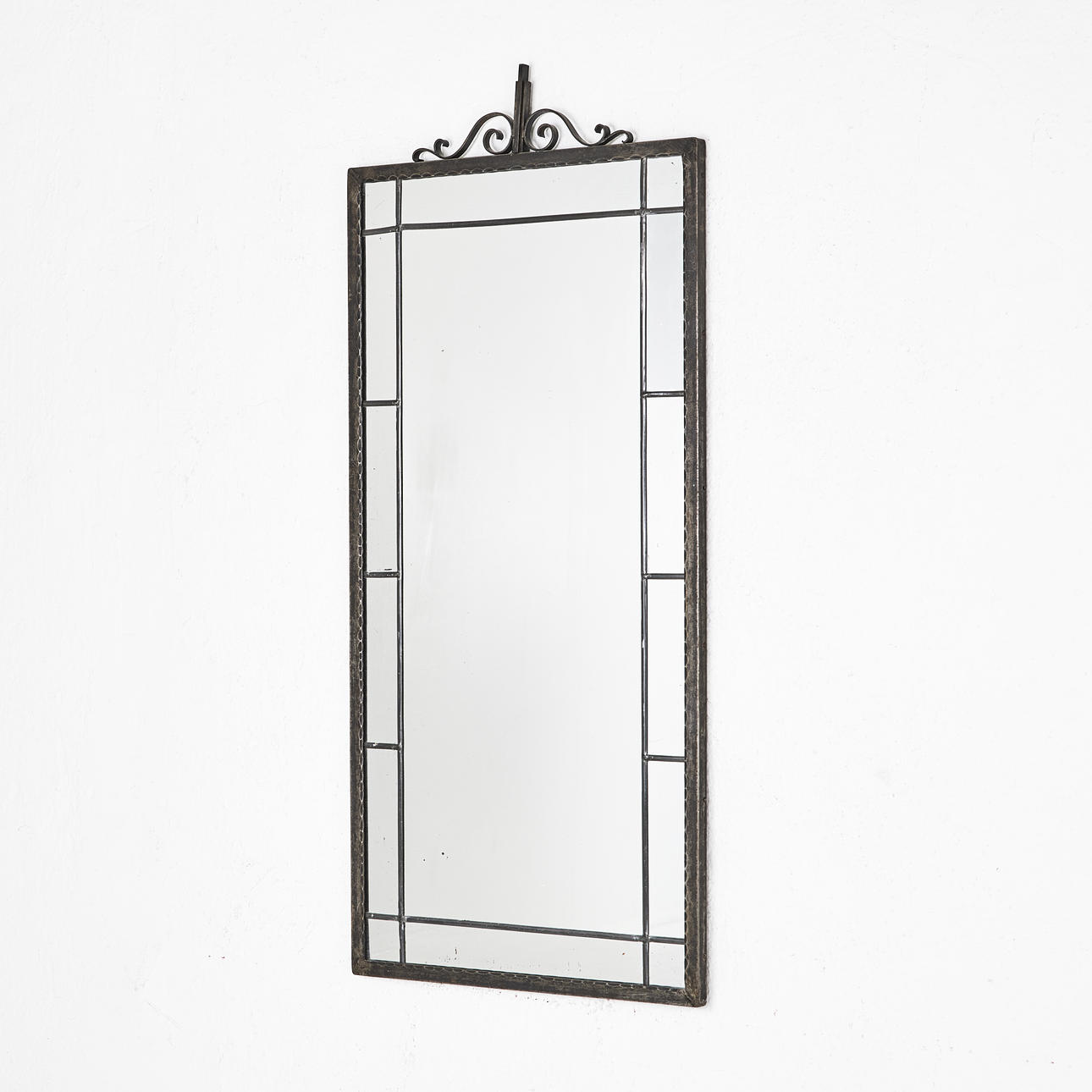 A Swedish modern mirror, mid 20th century.