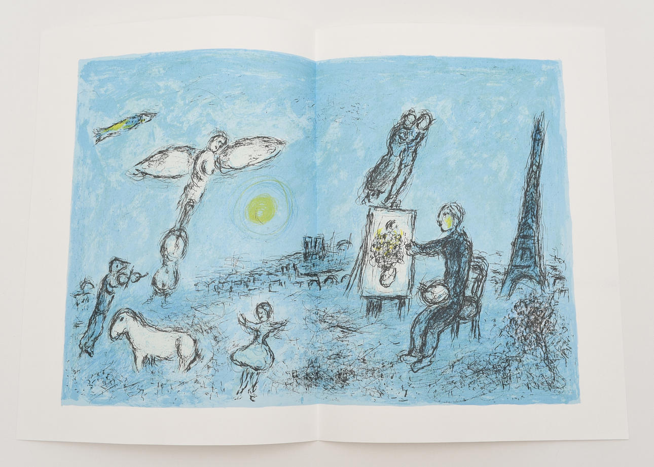 MARC CHAGALL. Le peintre et son double.