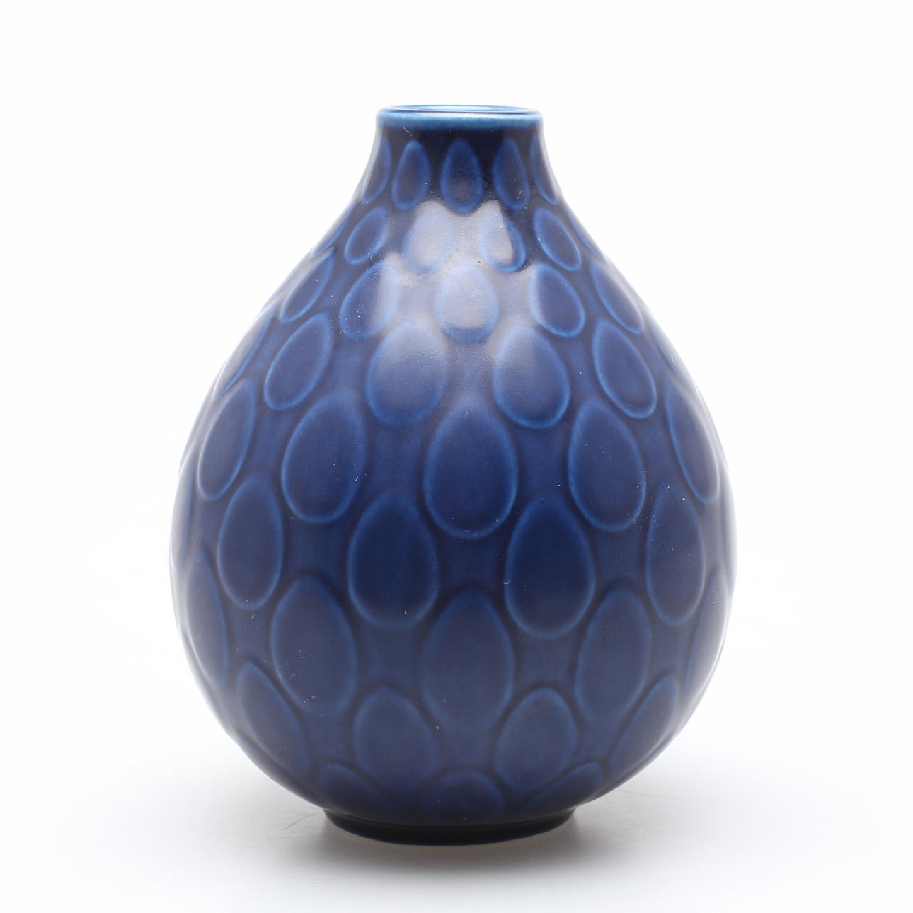 "Marselis" vas i fajans av Nils Thorsson, för Aluminia 1950-tal.