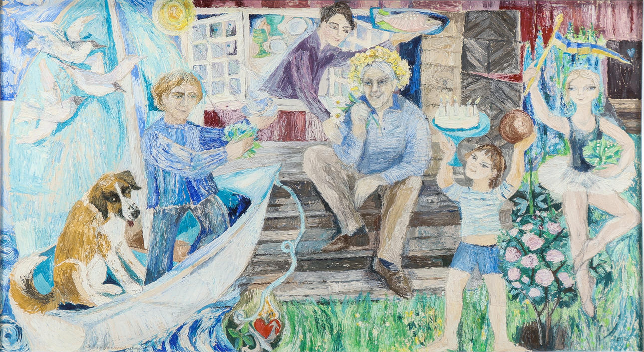 BIRGITTA NILZÉN. Familjen.