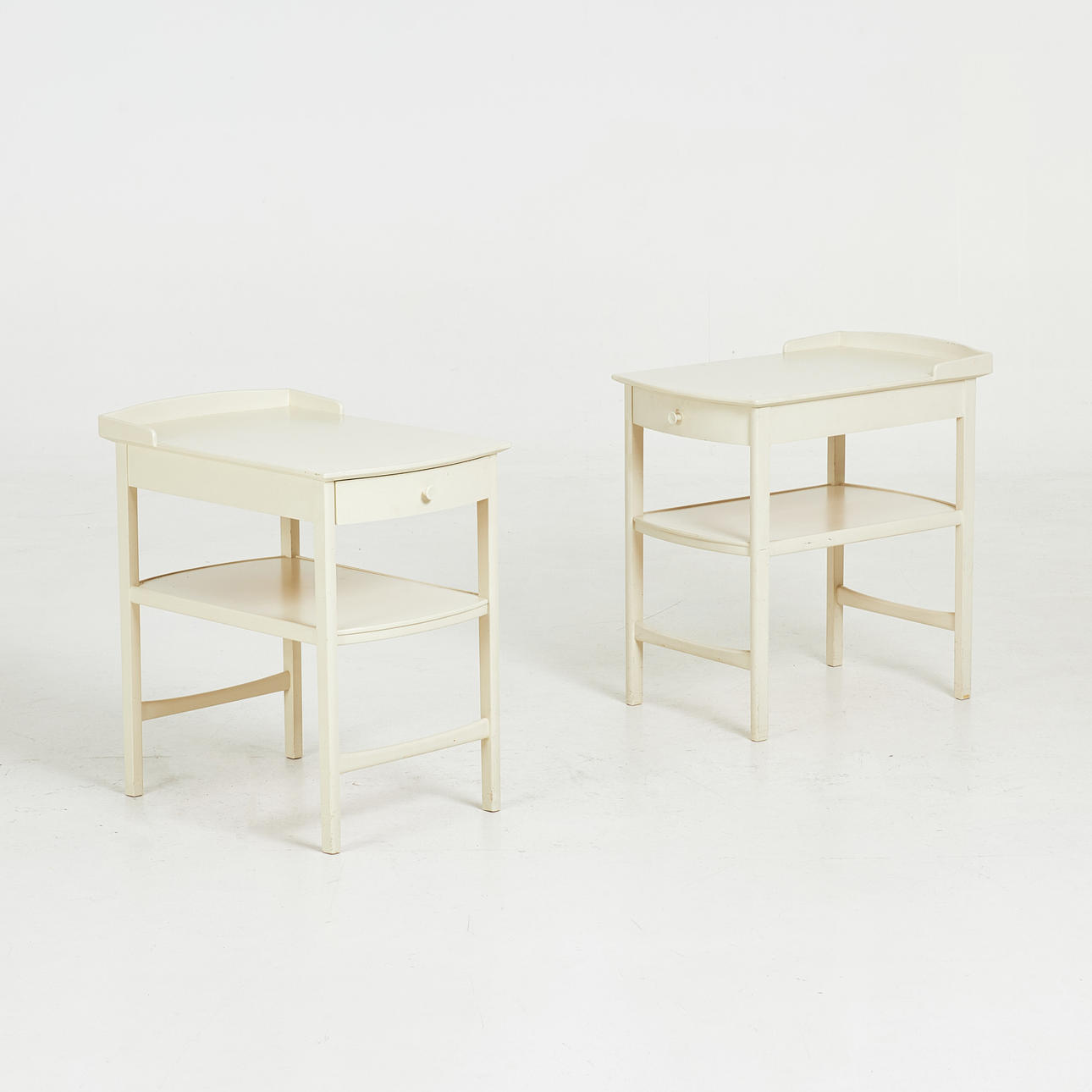 CARL MALMSTEN. “Birgitta”, bedside table, a couple.