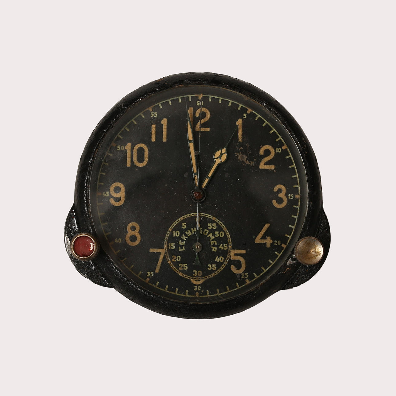 AIRPLANE CLOCK, RUSSIA, ME 9, 1946.
