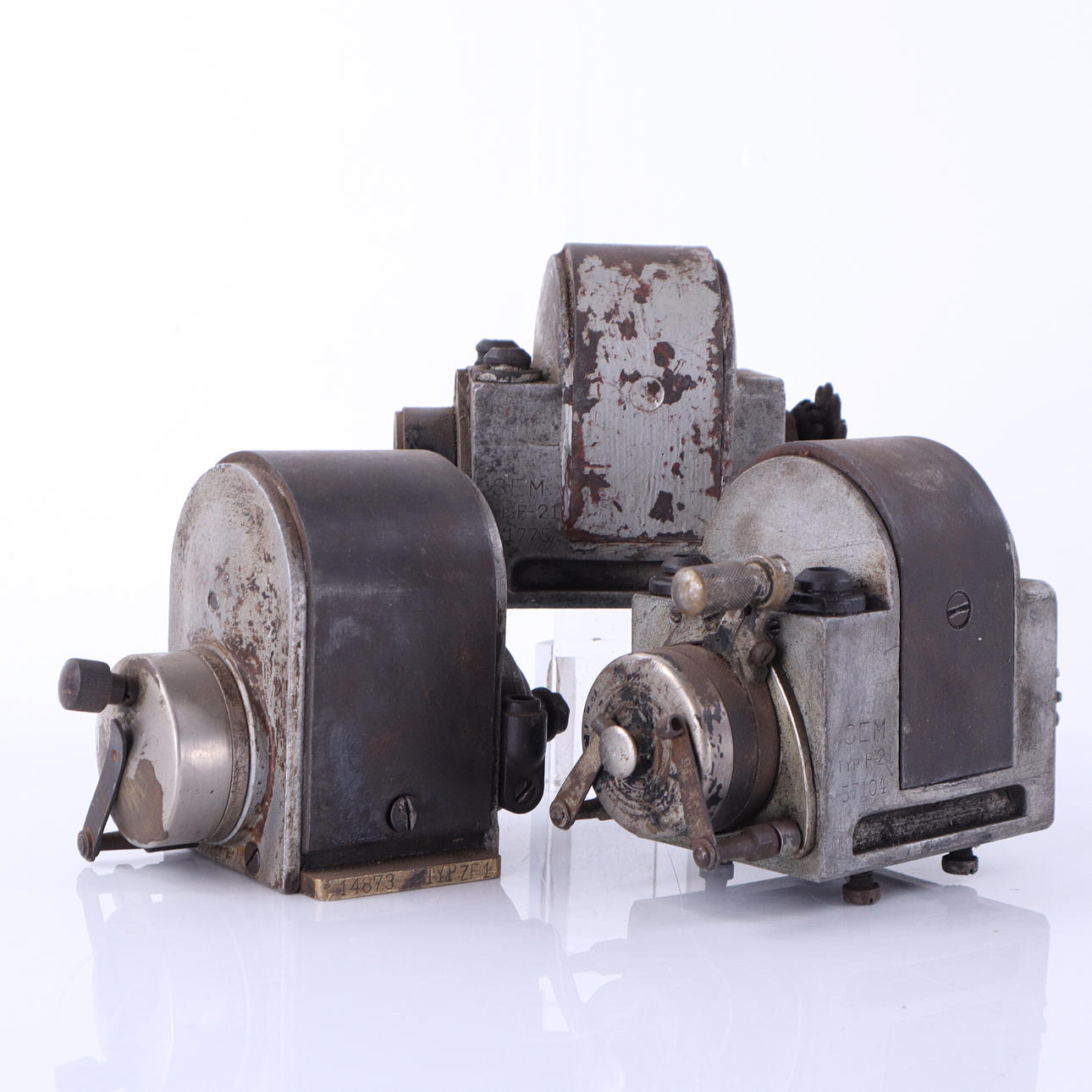 SEM, magneter, 3 st, 1920-tal, Sverige.