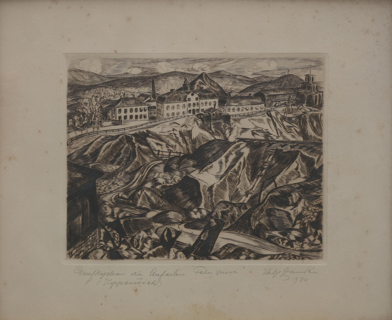 HELGE ZANDÉN. “FALU MINE”.