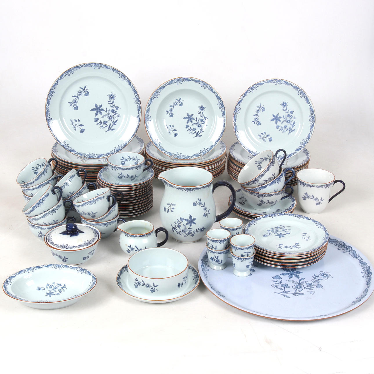 A 'Ostindia' tableware set, Rörstrand.