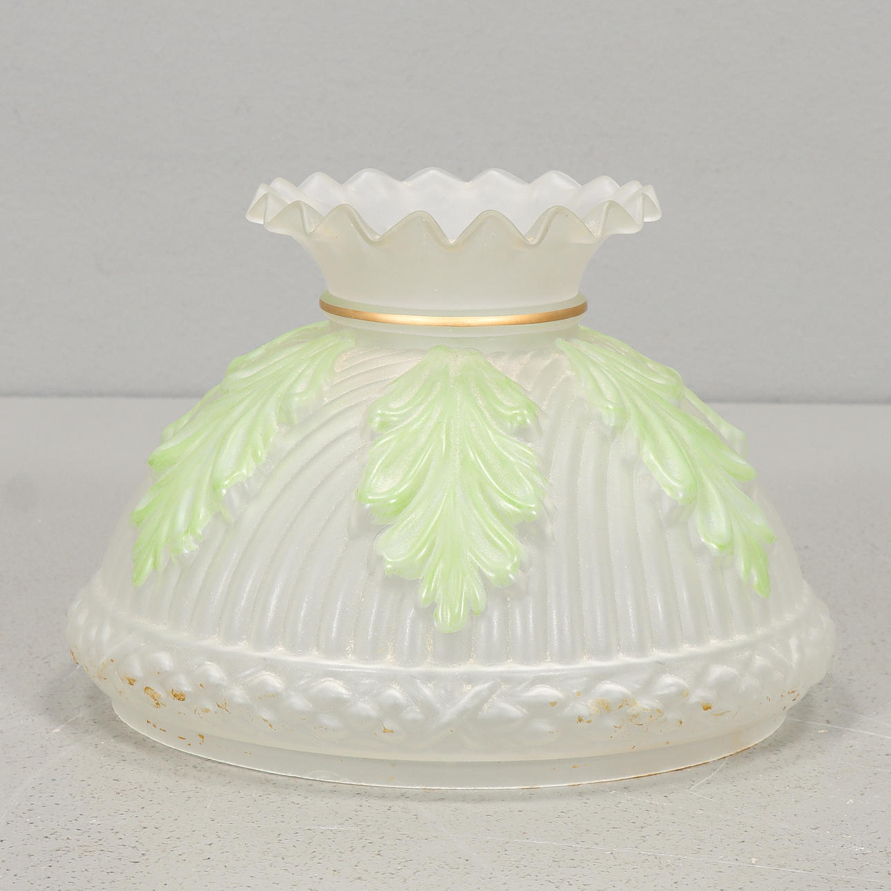 LAMPCUPA glass, relief decor.