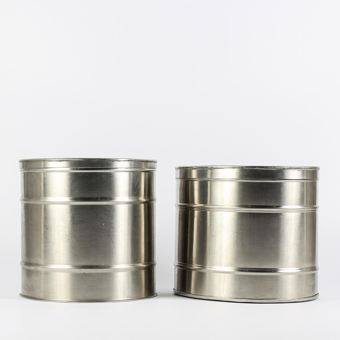 JARS 2 pieces, stainless steel.