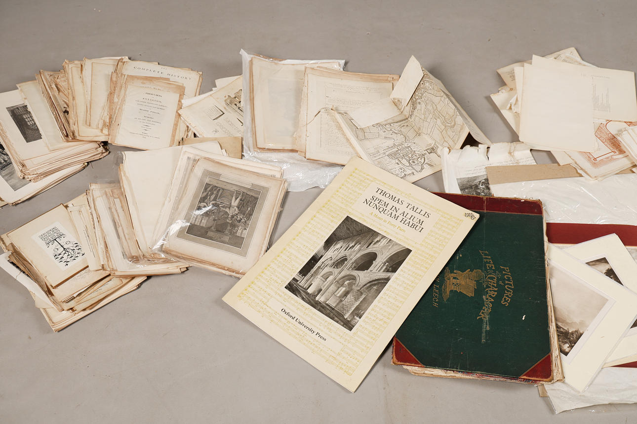 A LARGE COLLECTION OF 18TH AND 19TH CENTURY LOOSE ENGRAVINGS (QTY ...