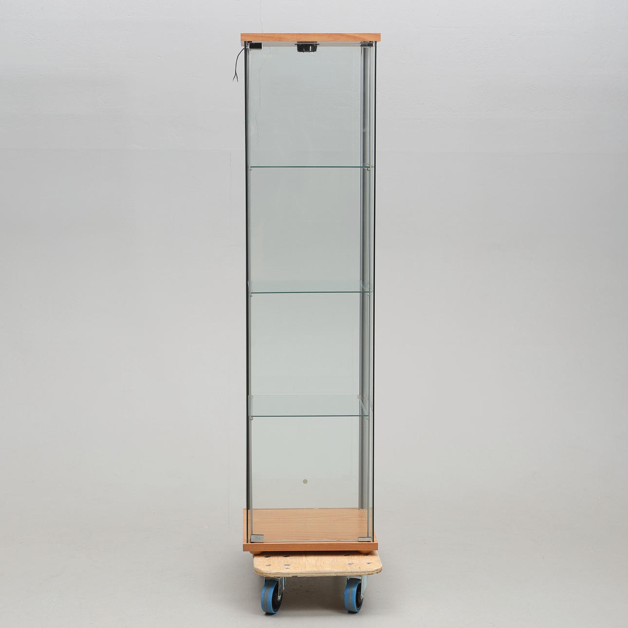 DISPLAY CABINETS. Ikea, 21st century, with lighting.