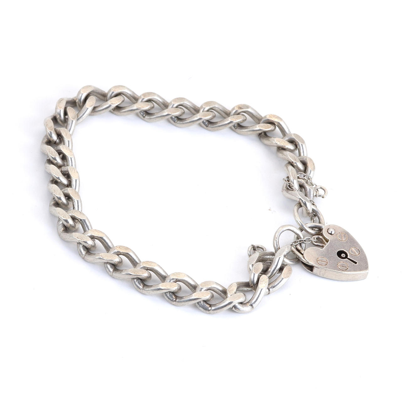 HEAVY SILVER BRACELET.
