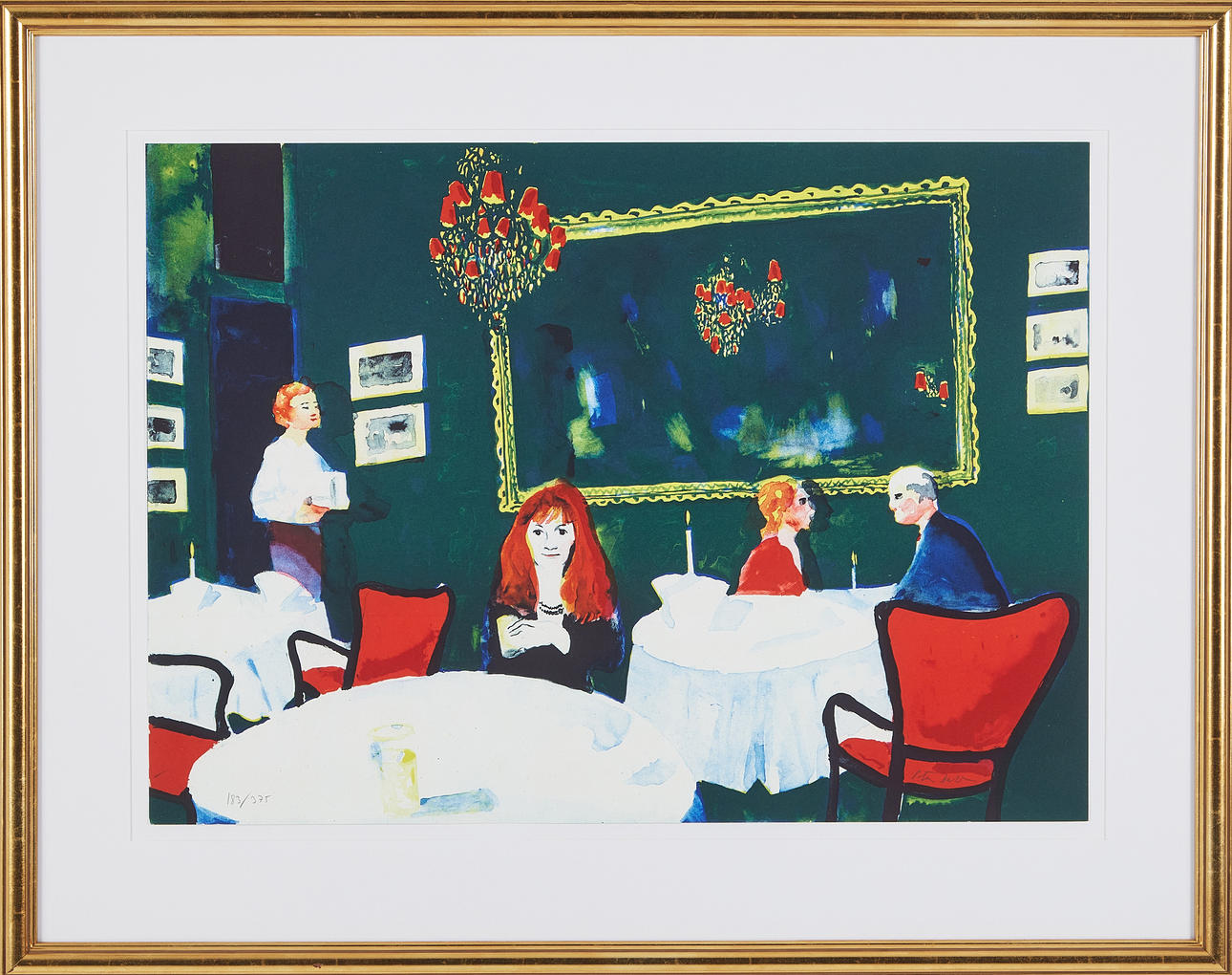 PETER DAHL (1934-2019). Tin stopper, colour lithograph.