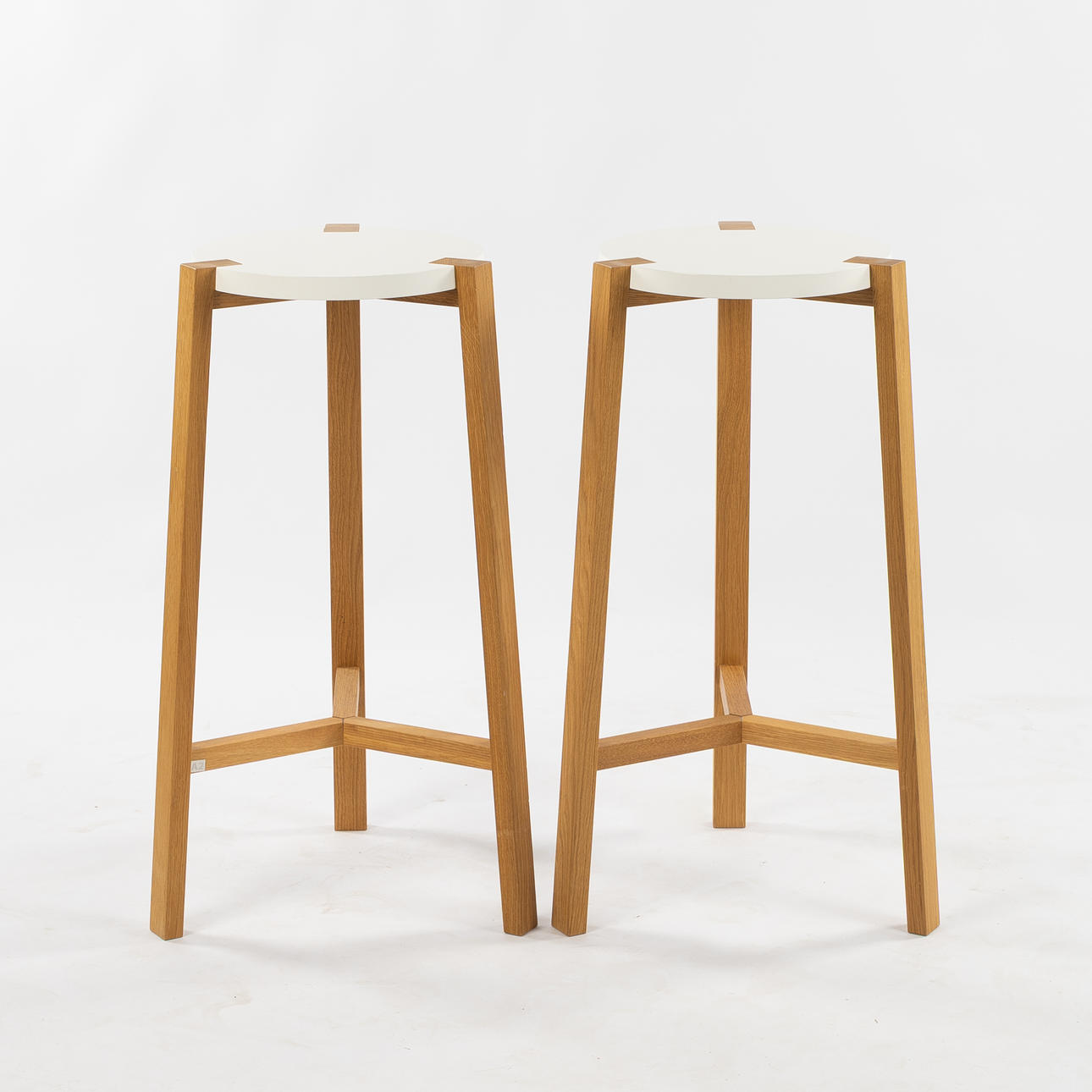 SARA LARSSON. “Happy”, bar stools, a pair, A2 designers.