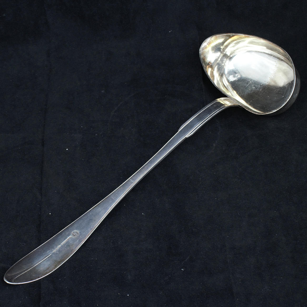 SOPPSLEV, silver, gravyr, Hallberg, Stockholm 1841.