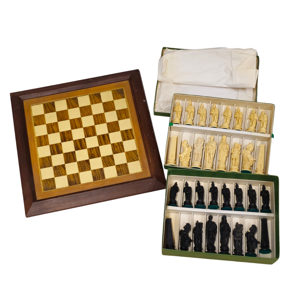 ROMAN EMPERORS CHESS FIGURES.