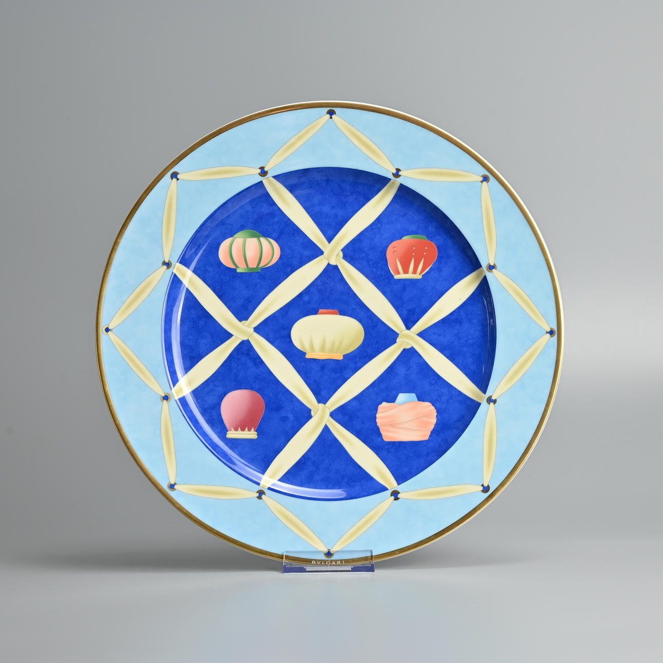 BULGARI ROSENTHAL SAMLARTALLRIK I PORSLIN, BEGRÄNSAD UPPLAGA, 2002.