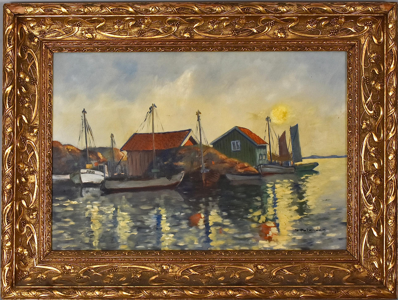 OIDENTIFIERAD KONSTNÄR. Oil on canvas.