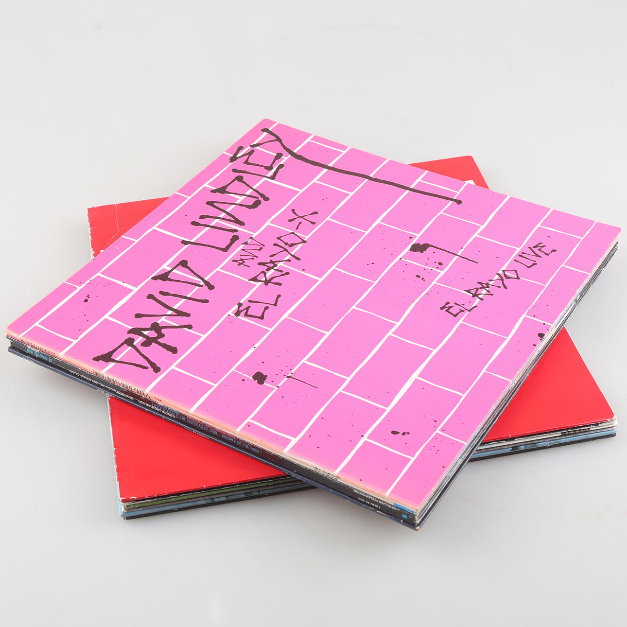 VINYL RECORDS, 12 pieces, rock etc.