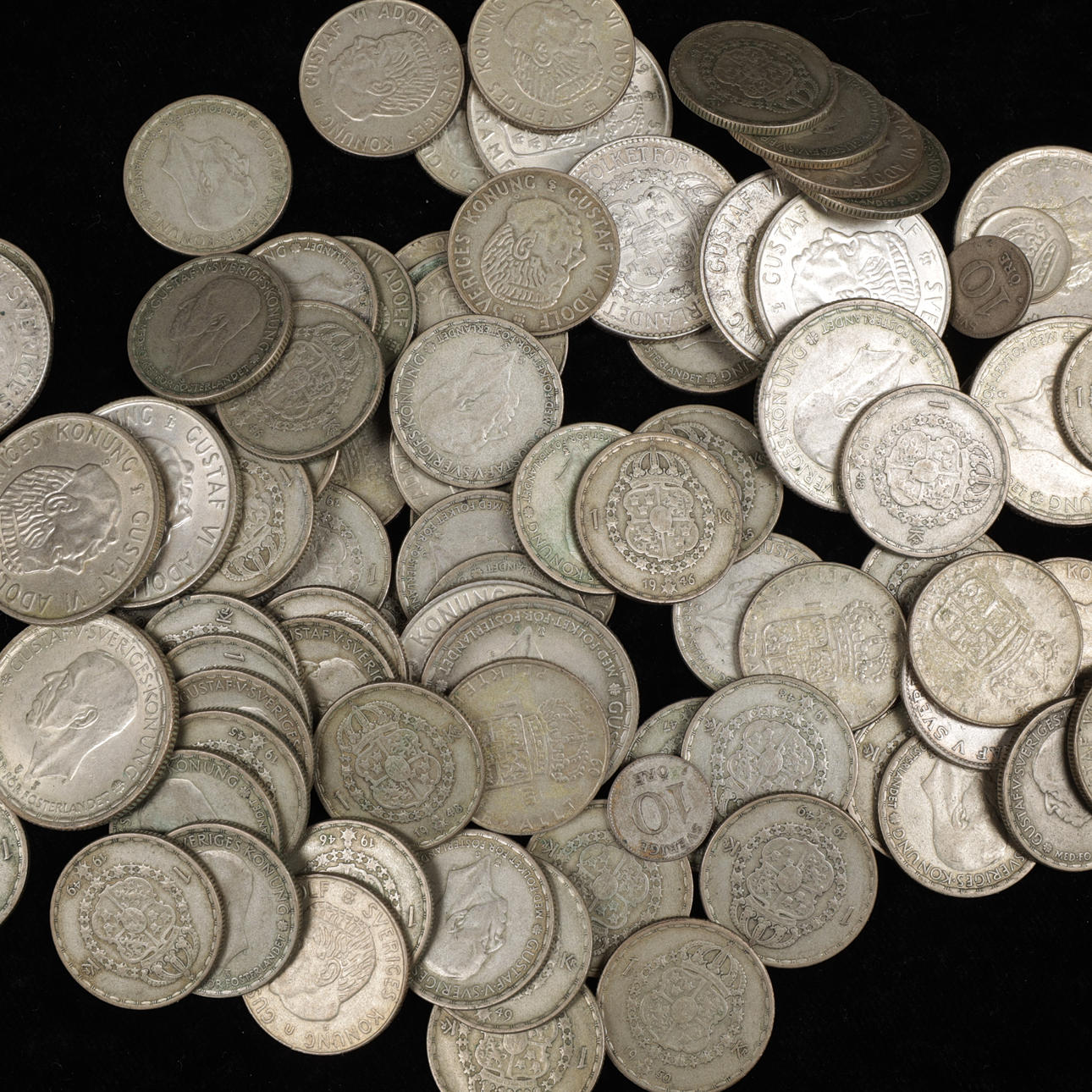 COIN, silver, Sweden, weight 751 grams.