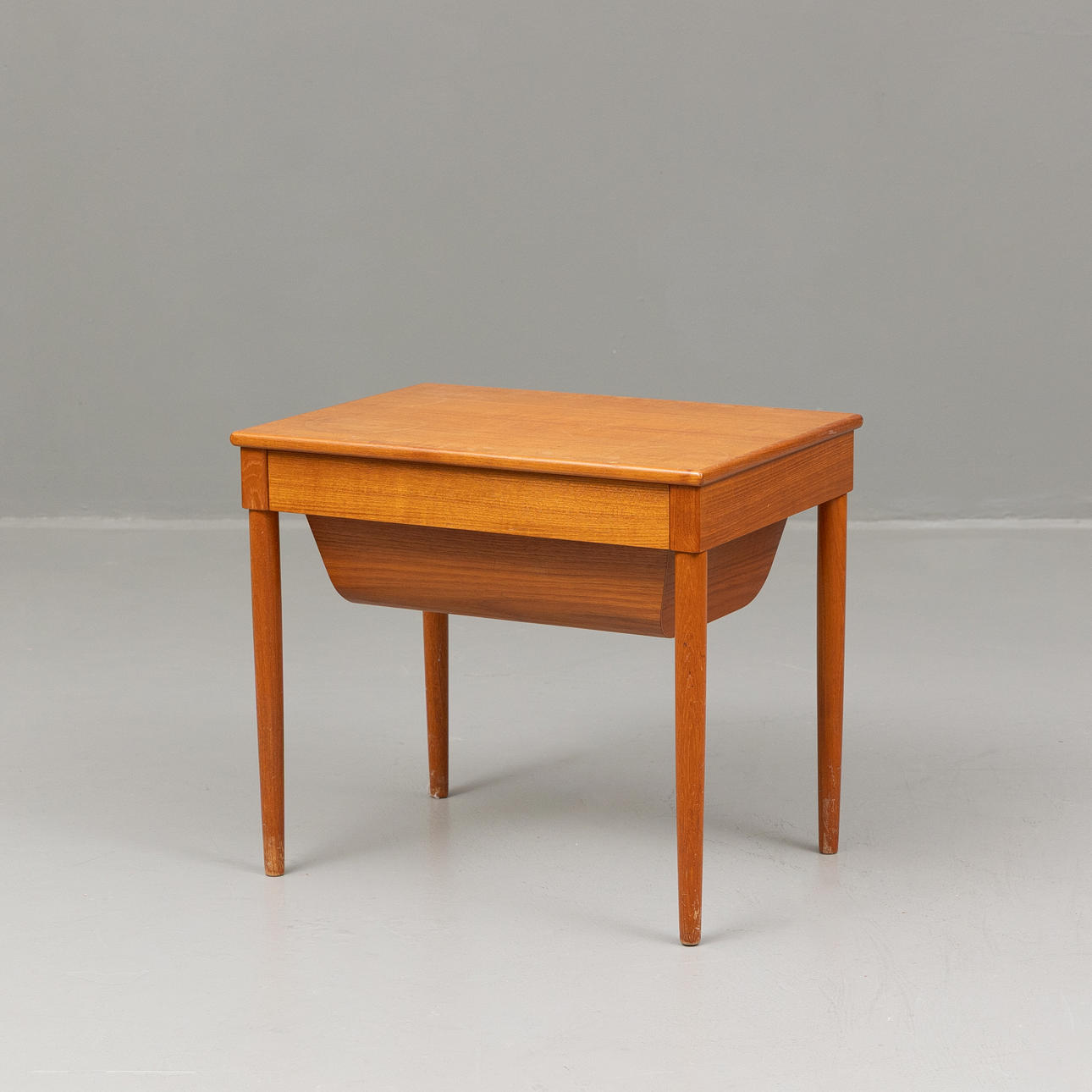 A teak sewing table, DS Möbler, mid 20th century.