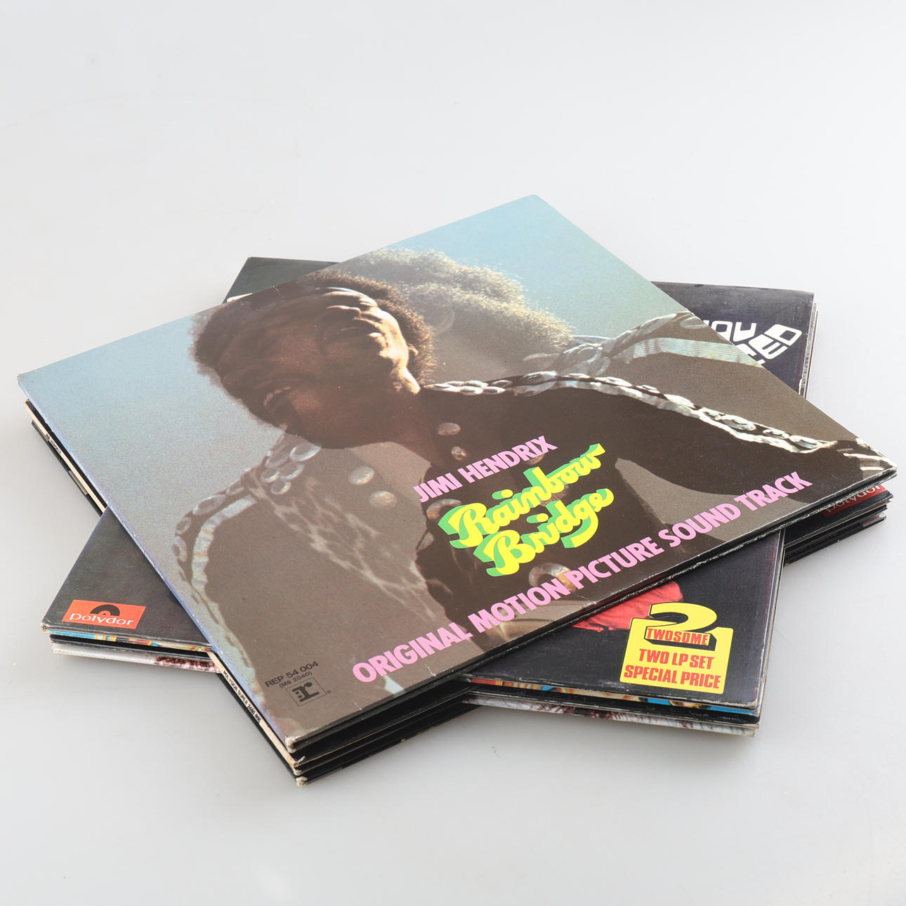 JIMI HENDRIX. Vinyl records, 7 pieces.