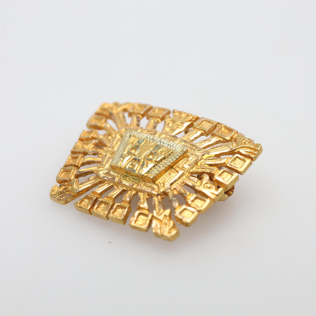 BROSCH/HÄNGE, 18K, guld, vikt ca 4 gram.