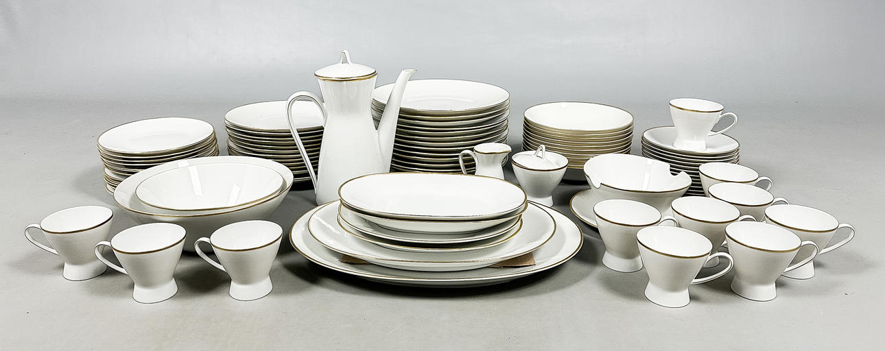 SERVISDELAR, 86 delar, porslin, Rosenthal.