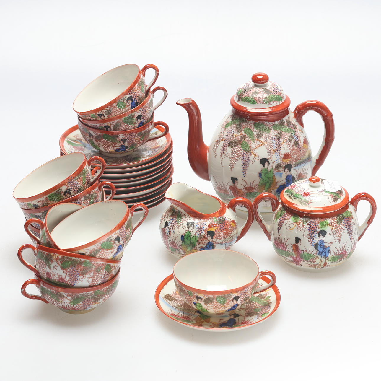 TABLEWARE PARTS. Porcelain, Japan.