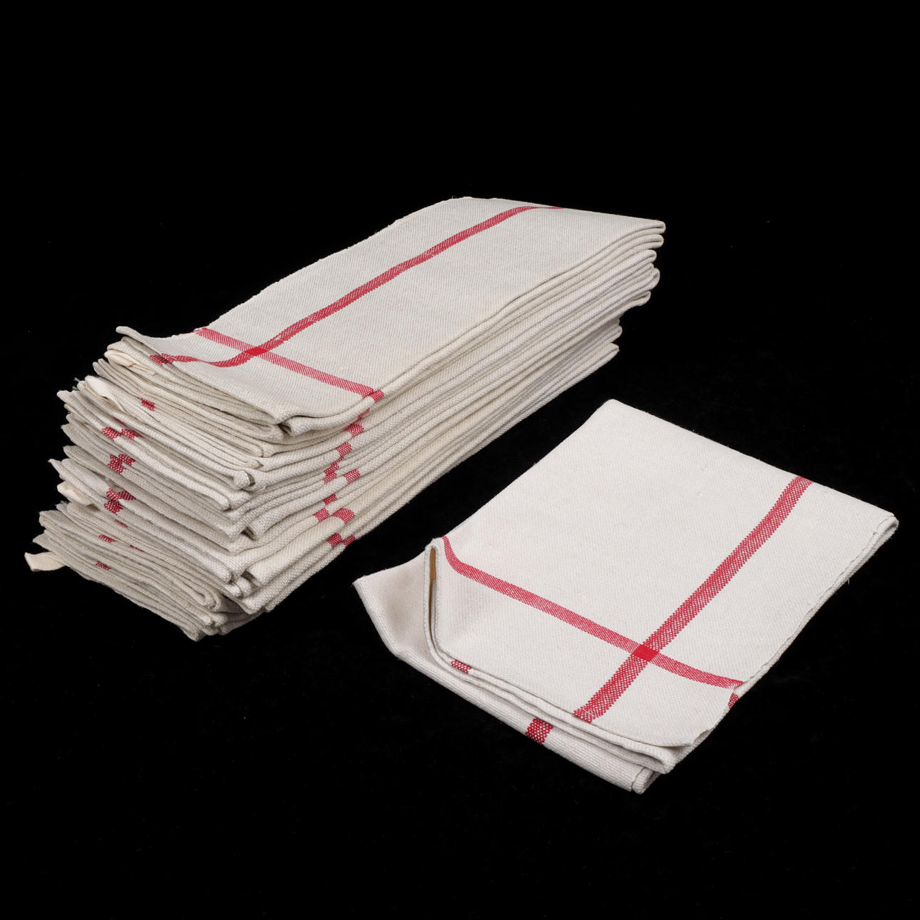 Towels, 12 pcs, linen.
