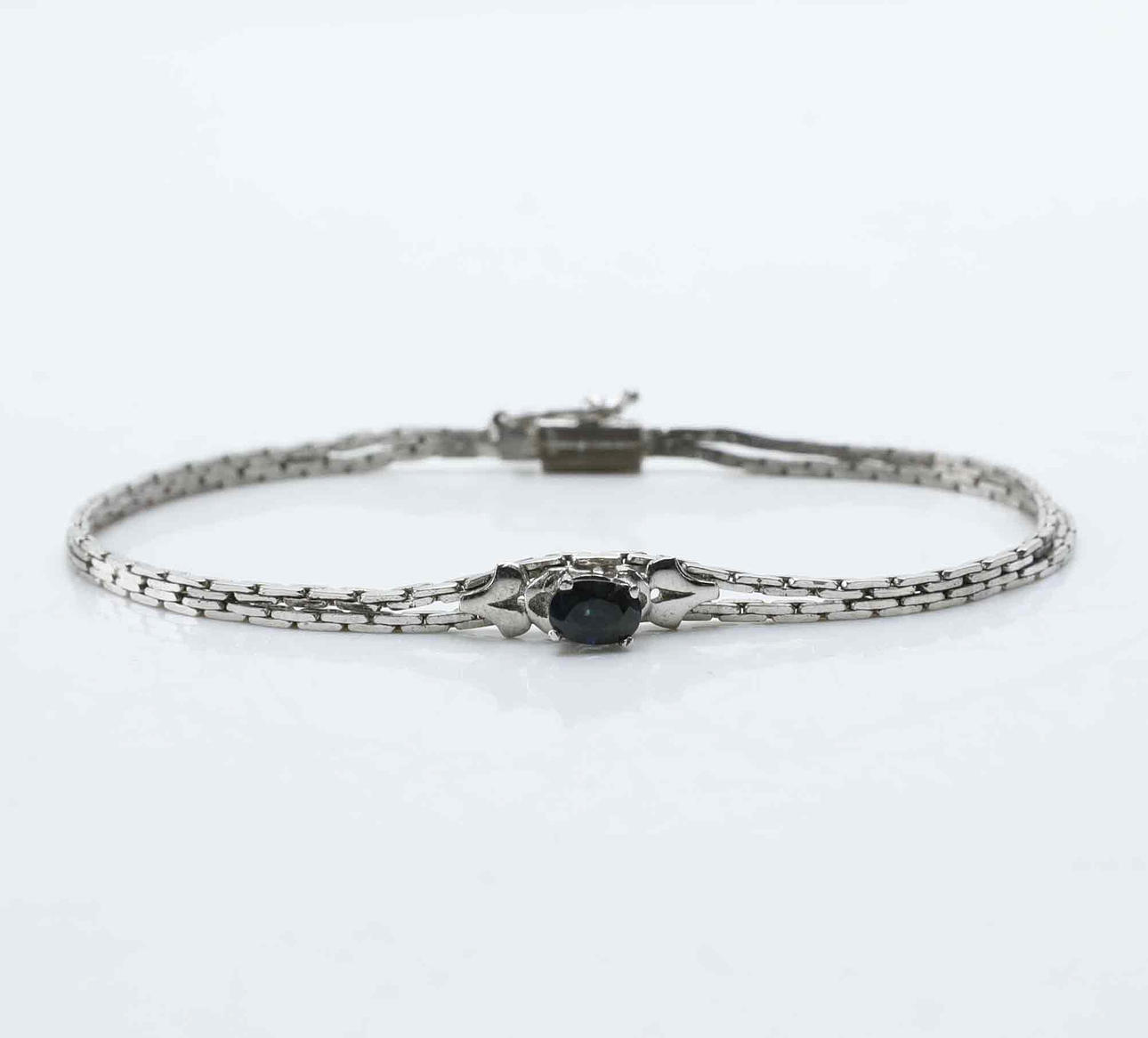 BRACELET, silver, Art Deco style.