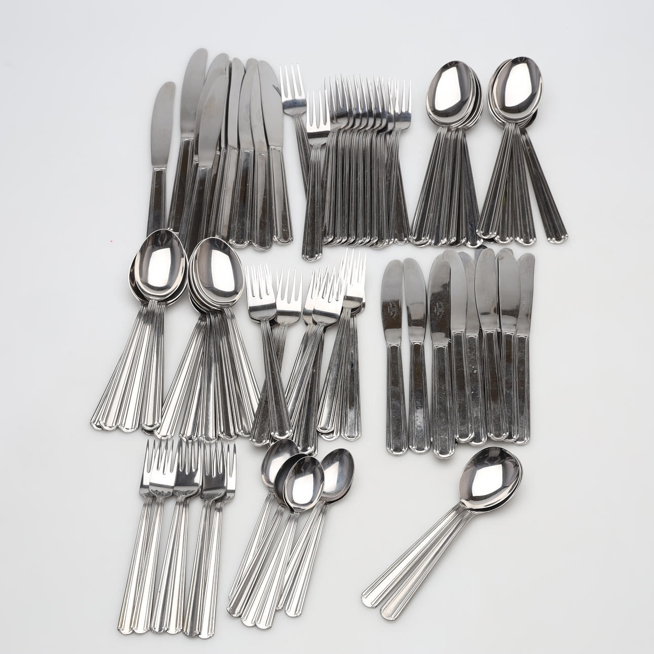 BESTICK, 86 delar, stål, Nils-Johan.