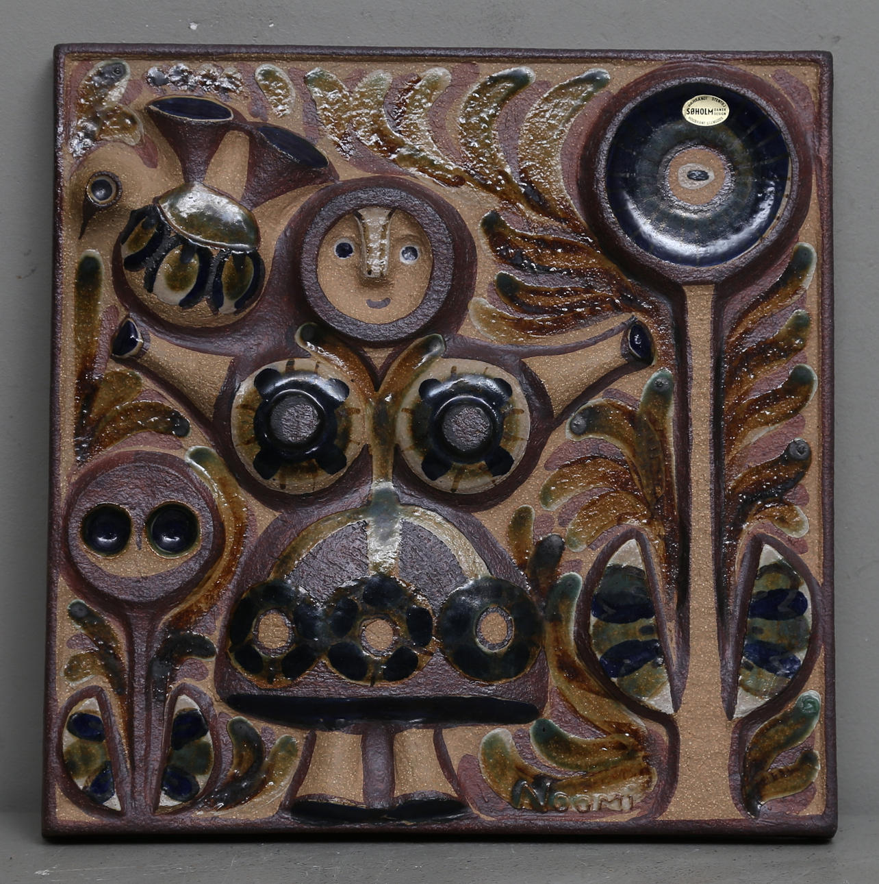 VÄGGRELIEF, Noomi Backhausen, Söholm, Danmark.