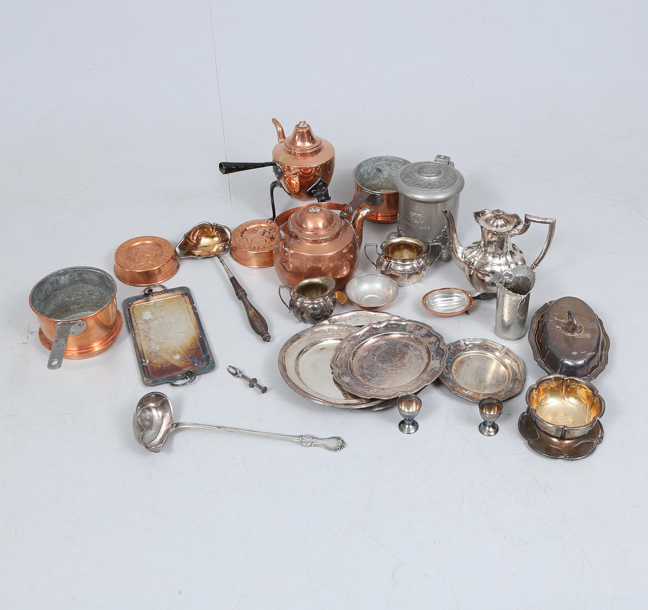 METAL OBJECTS, including copper, nickel silver.