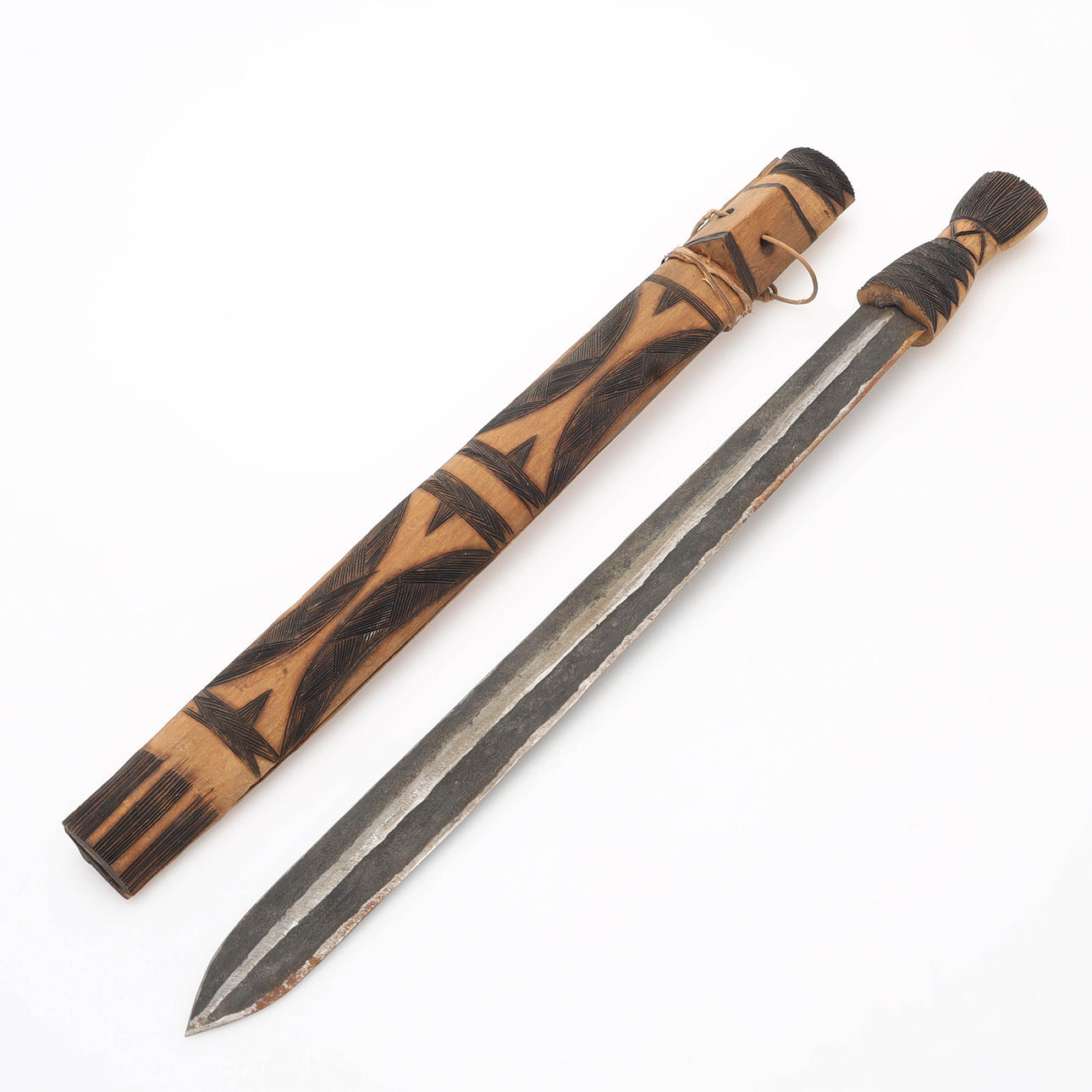 A 20th century African sword.