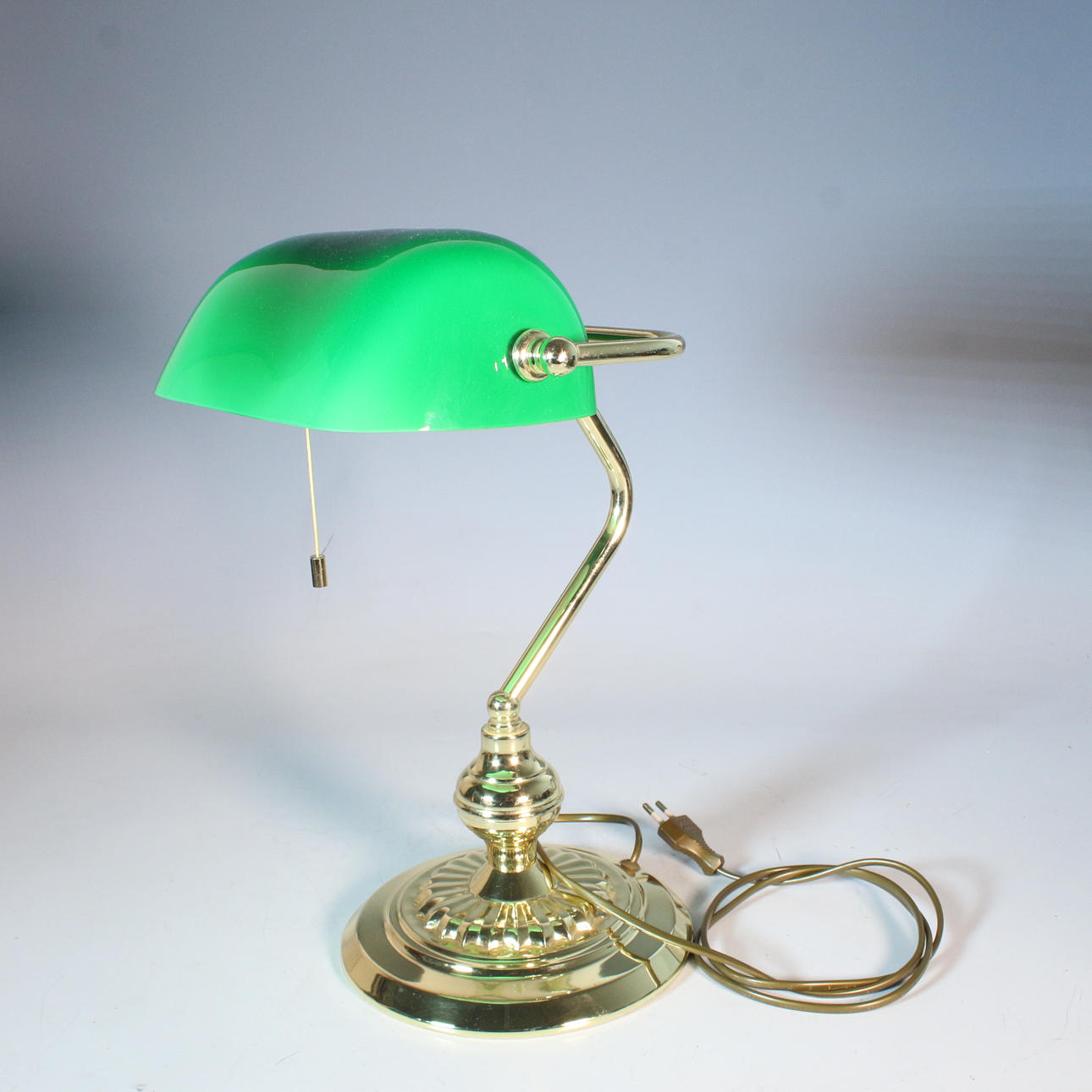 Banker lamp.