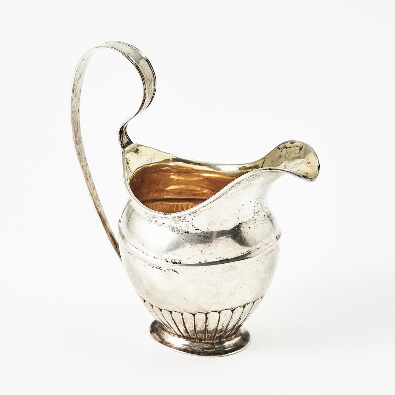 GREDD/Milk jug, silver, empire, 1810s, Denmark.