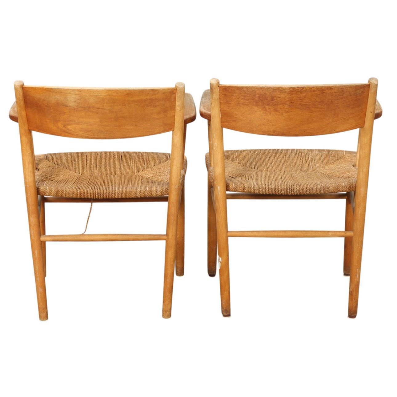 BØRGE MOGENSEN. Søborg Furniture Factory. A pair of teak and beech