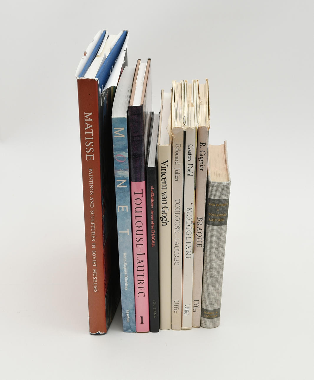 Konstböcker. Frankrike. 9 volymer.