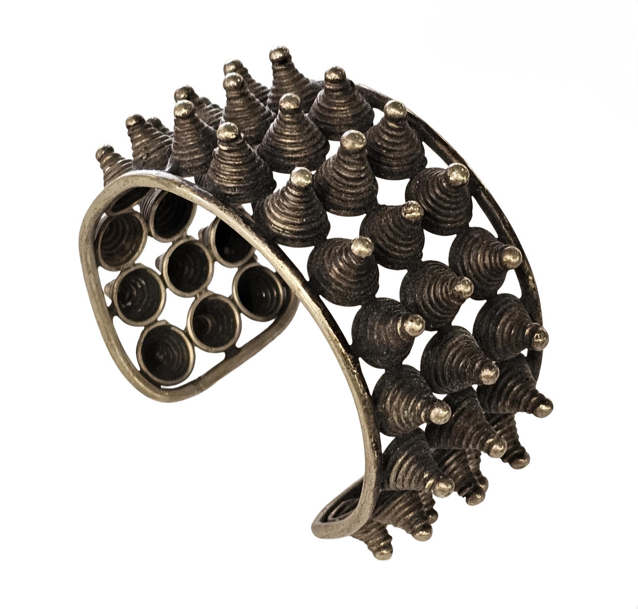 Tibetan metal bracelet.