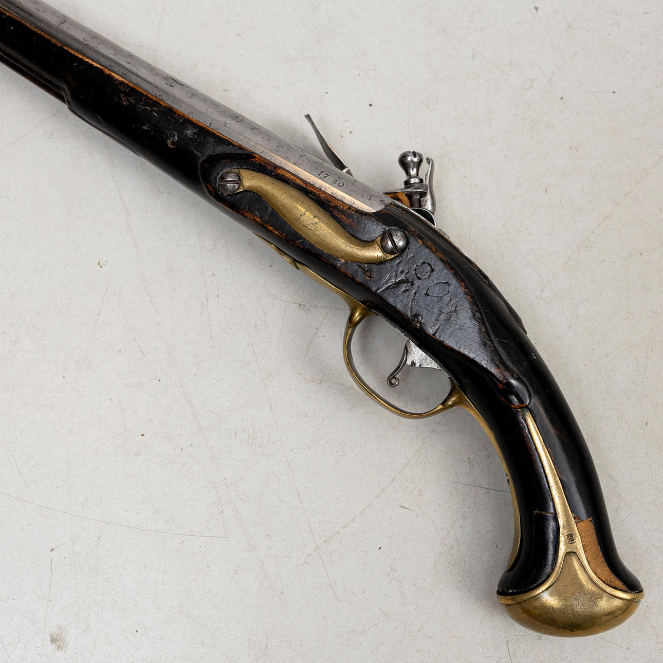 FLINTLOCK PISTOL, Swedish, m/1738.