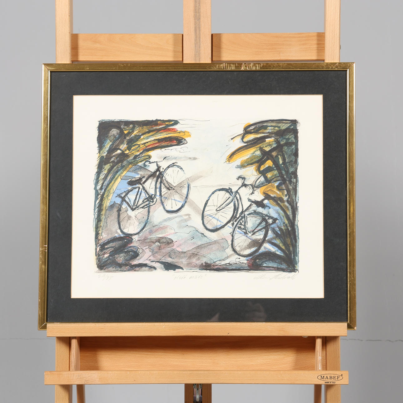 MÅNS HEIDVALL. LITHOGRAPH, signed, numbered 28/95.