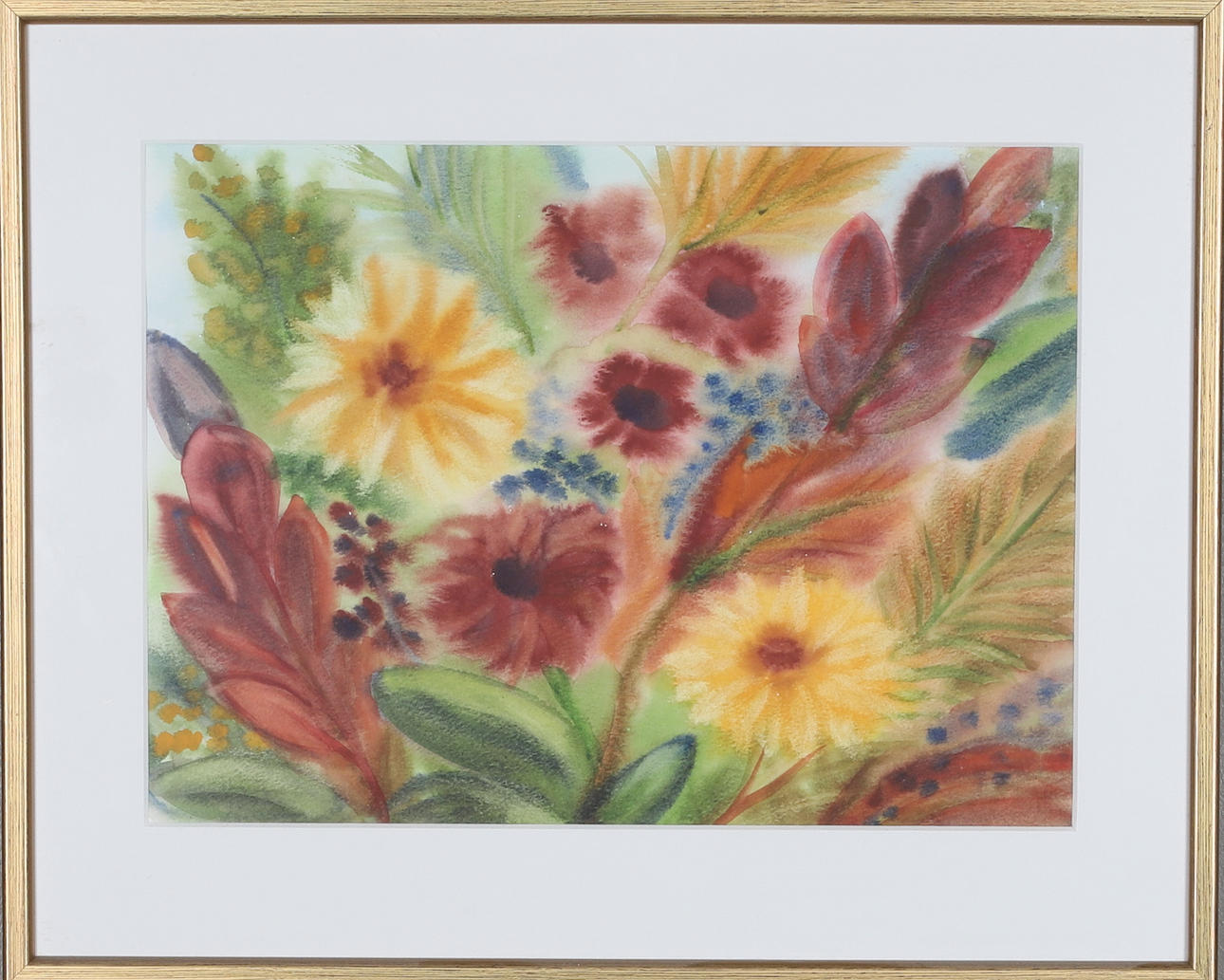 OKÄND KONSTNÄR. watercolor, unsigned.